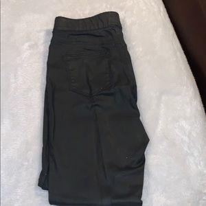 Black Leather pants. Skinny